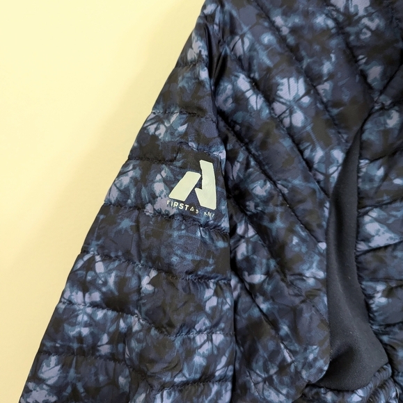 Eddie Bauer Women's Stormdown 800 Pertex  Quantum Hooded Jacket Black/Blue Sz M - Picture 5 of 7